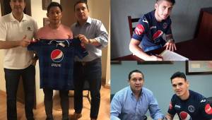 Carlos Sánchez,Matias Galvaliz y Roberto Moreira son los tres refuerzos confirmados por Motagua.