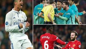 Real Madrid, Barcelona y Manchester United tienen partidos importantes este fin de semana.