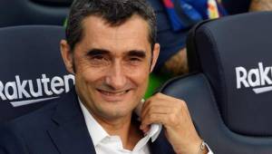 Valverde durante el partido contra el Huesca en el Camp Nou.