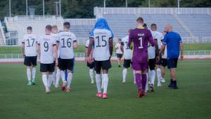 La selección alemana abandonó el partido contra Honduras y terminó en empate con un 1-1.