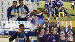 ¡Destacados! Honduras dominó en las disciplinas de lucha grecorromana, levantamiento de pesa, natación, taekwondo y fútbol en los Juegos Centroamericanos celebrados en Managua, Nicaragua.