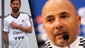 Para Sampaoli, Lionel Messi es un 'prócer' de la Argentina.