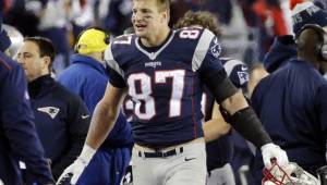 La estrella de los Pats Rob Gronkowski aparece en la lista de lesionados previo al Super Bowl LII.