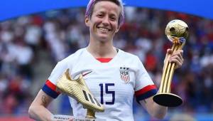 La crack Megan Rapinoe juega en el Reign FC de los Estados Unidos.