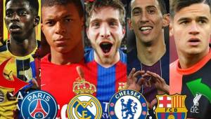 El mercado en Europa ameneció este jueves con Dembélé, Coutihno y Mbappé como los principales protagonistas. El Real Madrid va por dos jugadores del PSG.