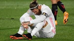 Sergio Ramos sufre una lesión muscular que nuevamente lo deja fuera de los próximos partidos.