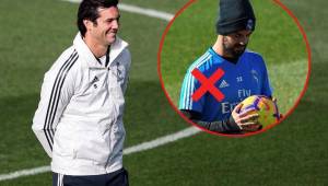 Solari no podrá contar con Isco ni siquiera en el banquillo por lesión.