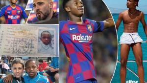 Ante la ausencia de Messi por lesión, el delantero de 16 años tiene alucinando al Barcelona con sus actuaciones y goles. Acá te contamos el pasado que esconde Ansu Fati.