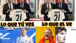 En las redes sociales esperaban a Eden Hazard y no a Brahim Díaz como el nuevo refuerzo del Real Madrid. Los memes no faltaron.