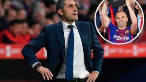 Ernesto Valverde ganó su primer título de Copa al frente del Barcelona.