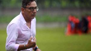 El técnico Salomon Nazar advierte a Motagua que saldrán a buscar el triunfo para confirmar el pase a liguilla. Foto DIEZ