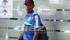 Carlo Costly viajo este día con el Olimpia para enfrentar al Alianza de El Salvador.