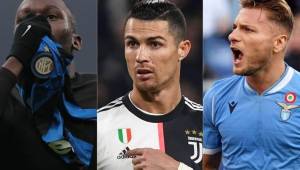 Inter de Milán, Lazio y Juventus son los clubes que están peleando por el título en la Serie A.
