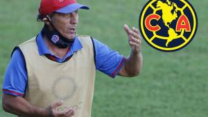 El entrenador del Olimpia, Pedro Troglio, habla sobre la dura llave que tendrán frente al América en la Champions de Concacaf. Foto DIEZ