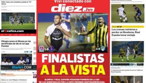 Olimpia y Real España se impusieron en la ida de semifinales de Liga Premier Centroamericana ante Alianza y Comunicaciones, respectivamente. Esto amaneció diciendo la prensa de Guatemala y El Salvador.