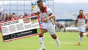 El hondureño Alex López ha recibido algunas críticas por parte de un sector de la prensa tica que le cuestiona que no aparece en los grandes partidos con la Liga.