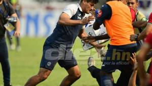 Hugo Caballero se disculpó al final del partido por los incidentes en el Yankel.