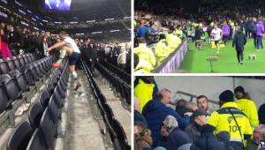 Eric Dier, volante del Tottenham, subió a la grada del Hotspur Stadium para encararse con aficionados que emitieron cánticos racistas contra Gelson Fernandes, que falló un penal que significó la derrota del Tottenham ante el Norwich en la FA CUP.