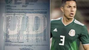Carlos Salcedo se perfila como titular para el juego de México contra Alemania en el Mundial de Rusia 2018.