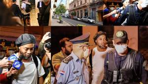 Tras un mes, Ronaldinho salió este martes de una cárcel de alta seguridad en Paraguay, aunque seguirá bajo arresto domiciliario en un lujoso hotel, luego que un juez aprobó una solicitud y dispuso el pago de una fianza.