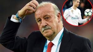 Vicente del Bosque, entrenador del Real Madrid, criticó duramente a Cristiano Ronaldo por sus declaraciones en la final de la Champions League. Fotos cortesía