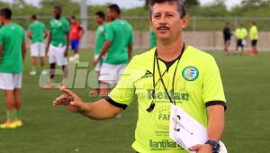 Mauro Reyes dijo estar ilusionado con el proyecto del Juticalpa y apunta a estar peleando los primeros lugares. Fotos Ronald Aceituno