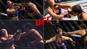 Amanda Nunes destrozó a Ronda Rousey en su regreso a la UFC.