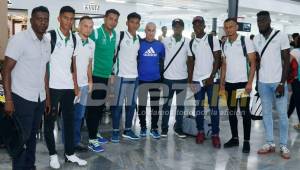 Una parte del plantel del equipo escualo viajó el miércoles por la noche.