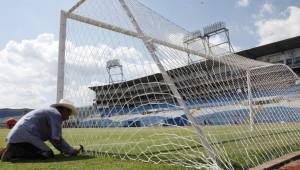 El estadio Olímpico Metropolitano de San Pedro Sula se ha convertido en la casa de la Selección de Honduras en esta eliminatoria rumbo a Rusia. Foto Neptalí Romero