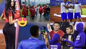 Las fotografías más curiosas que debés ver del juego que Honduras derrotó a Martinica.