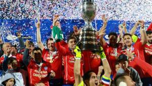 La Selección de Chile ha ganado las dos últimas ediciones de la Copa América que se han disputado. La de Chile y la Copa América Centenario. Foto Archivo