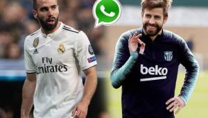 Carvajal dijo que el grupo de Whatsapp del Real Madrid es más precavido en comparación al que administra Piqué en el Barcelona.
