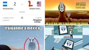 Te presentamos los mejores memes de la clasificación de Honduras a los Juegos Olímpicos de Tokio 2021, donde hacen pedazos a Estados Unidos por la eliminación y México tampoco se salva.