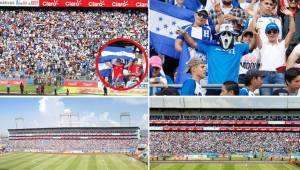 El estadio Olímpico lució lleno para el juego de Honduras ante Estados Unidos por la eliminatoria rumbo al Mundial de Rusia 2018.