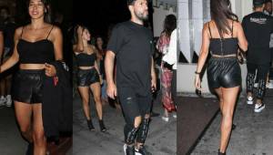 Sergio Agüero fue visto de la mano de una mujer misteriosa mientras asistía a una fiesta organizada por la estrella de la música Drake, en Estados Unidos. FOTOS: The Sun.