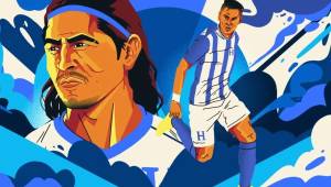 La imagen de Concacaf donde recuerda a Roger Espinoza y compara su camino con el de Denil Maldonado de Honduras. Foto cortesía | Concacaf
