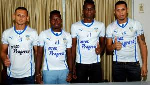 David Mendoza, José García, Bryan Jhonson, Denovan Torres y Edwin León son nuevos jugadores del Honduras Progreso.