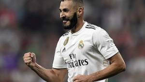 Benzema en el actual goleador de la Liga Española con cuatro dianas.