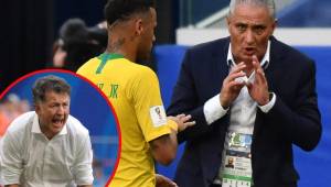 Tite le respondió al técnico de la selección mexicano, quien lo acusa de solo pasar en el suelo.