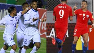 Honduras viene de ganar 1-0 sobre Panamá y Chile perdió en su amistoso contra Costa Rica 3-2.