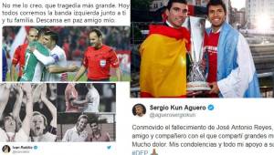 José Antonio Reyes perdió la vida en un accidente de tránsito y el mundo del fútbol se ha pronunciado en las redes sociales tras la terribel noticia.