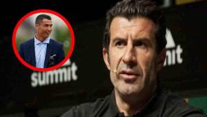 Luis Figo no escondió su deseo de seguir viendo a CR7 en el Real Madrid.