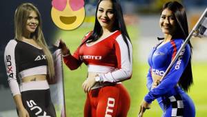 El estadio Morazán es uno de los estadios donde se ve constantemente mujeres bellas como estas.