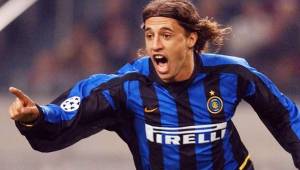 Hernán Crespo fue goleador del Inter de Milan donde llegó a sustituir a Ronaldo Nazario.