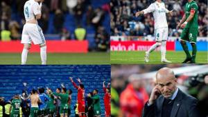 La cara de frustración de Zidane y la bronca de Sergio Ramos en la derrota ante el Leganés, le están dando la vuelta al mundo.