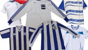 Desde 1970 hasta 2017.- La camiseta de la selección de Honduras ha tenido marcas como Adidas, Score pero Joma predomina desde finales de los 90's. ¡Conócelas!