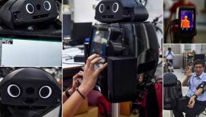 Debido a la delicada situación que vive el mundo, los ingenieros de Tailandia crearon un robot para luchar contra la epidemia del Covid-19.