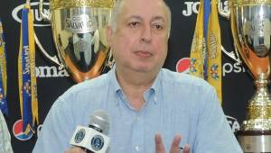 El presidente de Motagua mencionó que buscarán fichar tres jugadores el próximo torneo.