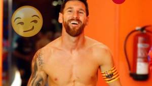 Messi sorprendió a sus seguidores en las redes sociales.