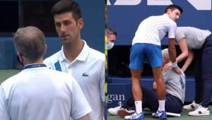 Novak Djokovic le pegó accidentalmente un pelotazo a la jueza de línea. Es la primera vez que el serbio es eliminado de esta manera. El Us Open tendrá un nuevo campeón.